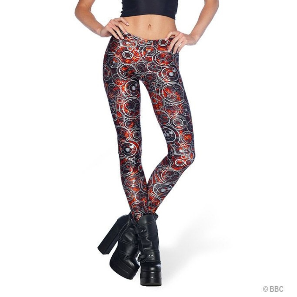 Blackmilk Doctor Who Gallifreyan Leggings